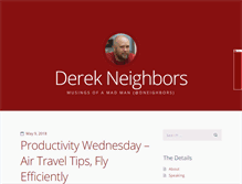 Tablet Screenshot of derekneighbors.com